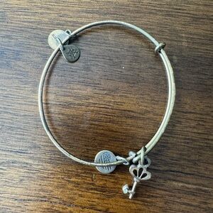 Alex and Ani Key Charm Bracelet